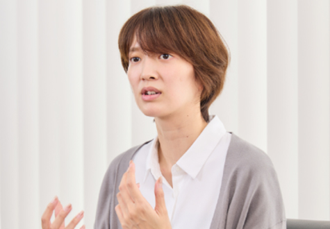 元プロバレーボール選手 鍋谷 友理枝さんのインタビュー風景2